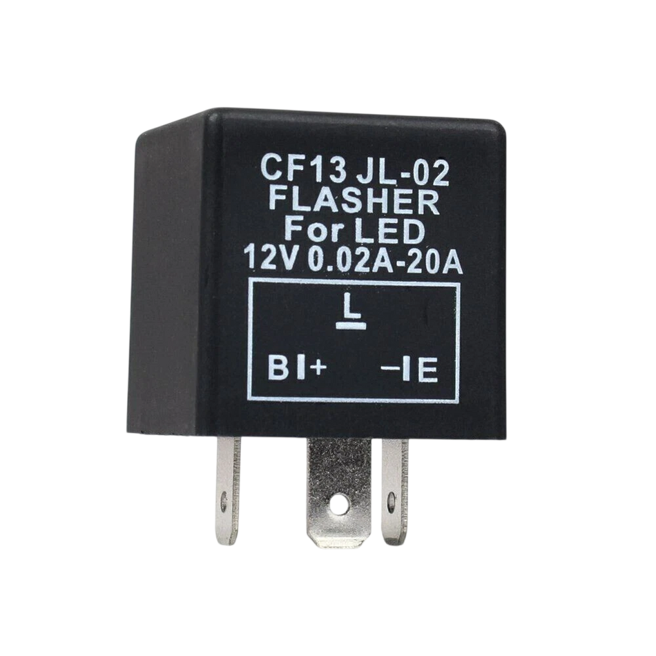 CF13 LED Flasher Relay – Fix Hyper Flash When Upgrading to LED Bulbs