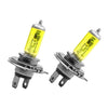 H4 Super White Halogen Bulbs | 12V 100W | 3000K Yellow Xenon Look | E-Mark Road Legal