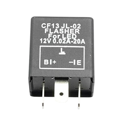 CF13 LED Flasher Relay – Fix Hyper Flash When Upgrading to LED Bulbs