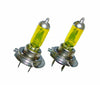 H7 Super Yellow Halogen Bulbs | 12V 100W | 5000K–6000K Xenon Look | Off Road Show Car