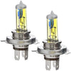 H4 Super White Halogen Bulbs | 12V 100W | 3000K Yellow Xenon Look | E-Mark Road Legal