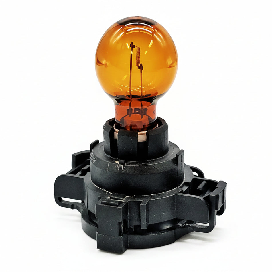 PY24W Indicator Bulb | 12V 24W | HALOGEN | E-Mark Amber Indicator Bulb