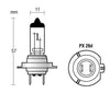 H7 Super Yellow Halogen Bulbs | 12V 100W | 5000K–6000K Xenon Look | Off Road Show Car