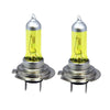 H7 Super Yellow Halogen Bulbs | 12V 100W | 5000K–6000K Xenon Look | Off Road Show Car