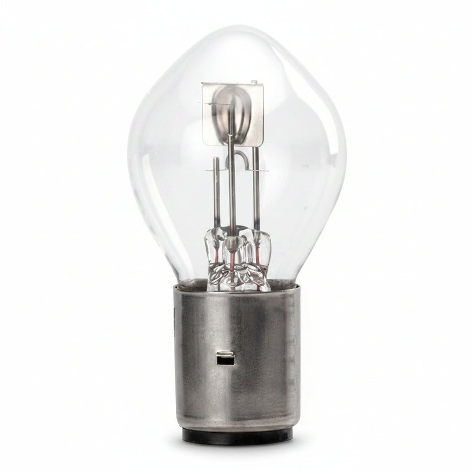S2 BA20D 35/35W Scooter &amp; Motorcycle Headlight Bulb – 12V Twin Filament