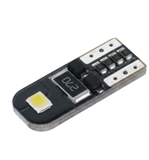 T10 2835 2 SMD CANBUS LED Bulb – W5W / 501 Ultra Bright Upgrade Side Light | Interior Light