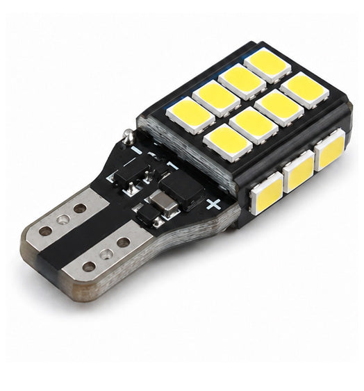 T15 2835 27 SMD CANBUS LED Bulb – T10 / W5W / 501 Ultra Bright Upgrade